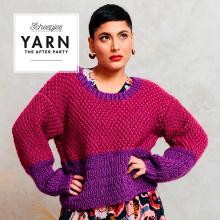 Scheepjes YARN The AfterParty 122 Cranberry Fizz Jumper by Simy's Studio