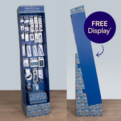Launch offer: Order the display bundle now and receive a free display unit!