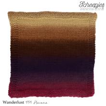 Maschenproben von Scheepjes Wanderlust