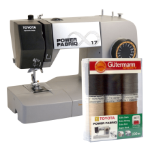 Special offer: Toyota POWER FabriQ 17 and Gütermann