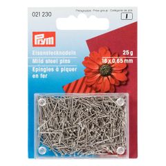 Prym Headpins steel 0.65x16mm silver - 5pcs