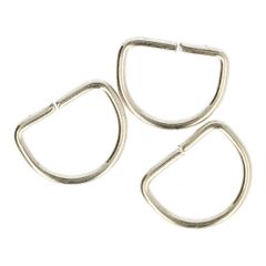 D-rings 20mm - 50pcs - NI