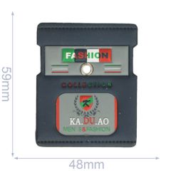 Label fashion collection 48x59mm blue - 5pcs