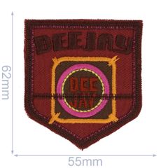 Applicatie DEEJAY in schild - 5st