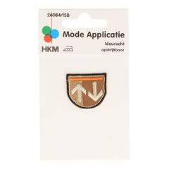 Applicatie 2 Pijlen beige-bruin - 5st