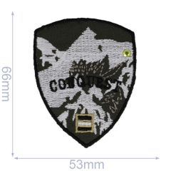 HKM Patch conquest 53x66mm - 5pcs