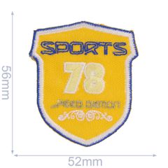 Iron-on patches SPORTS 78 - 5pcs