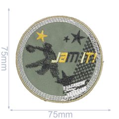 Iron-on patches JAM IT! - 5pcs