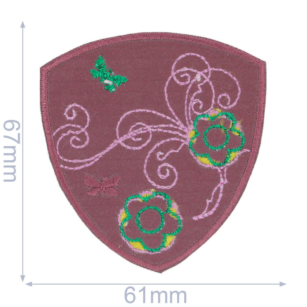Applicatie Bloem in Wapen - 5st