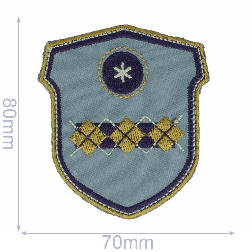 HKM Applicatie schild 70x80mm - 5st