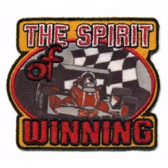 HKM Applikation The Spirit of Winning 75x65mm - 5Stk