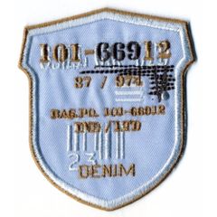 Applikation 101-66912 DENIM - 5Stk