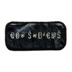 Applicatie symbolen zwart - 5st