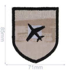 Iron-on patches Avia-Club - 5pcs