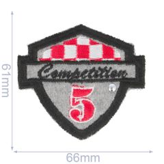 Iron-on patches Competition 5 - 5pcs