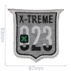 Iron-on patches X- treme 023 - 5pcs