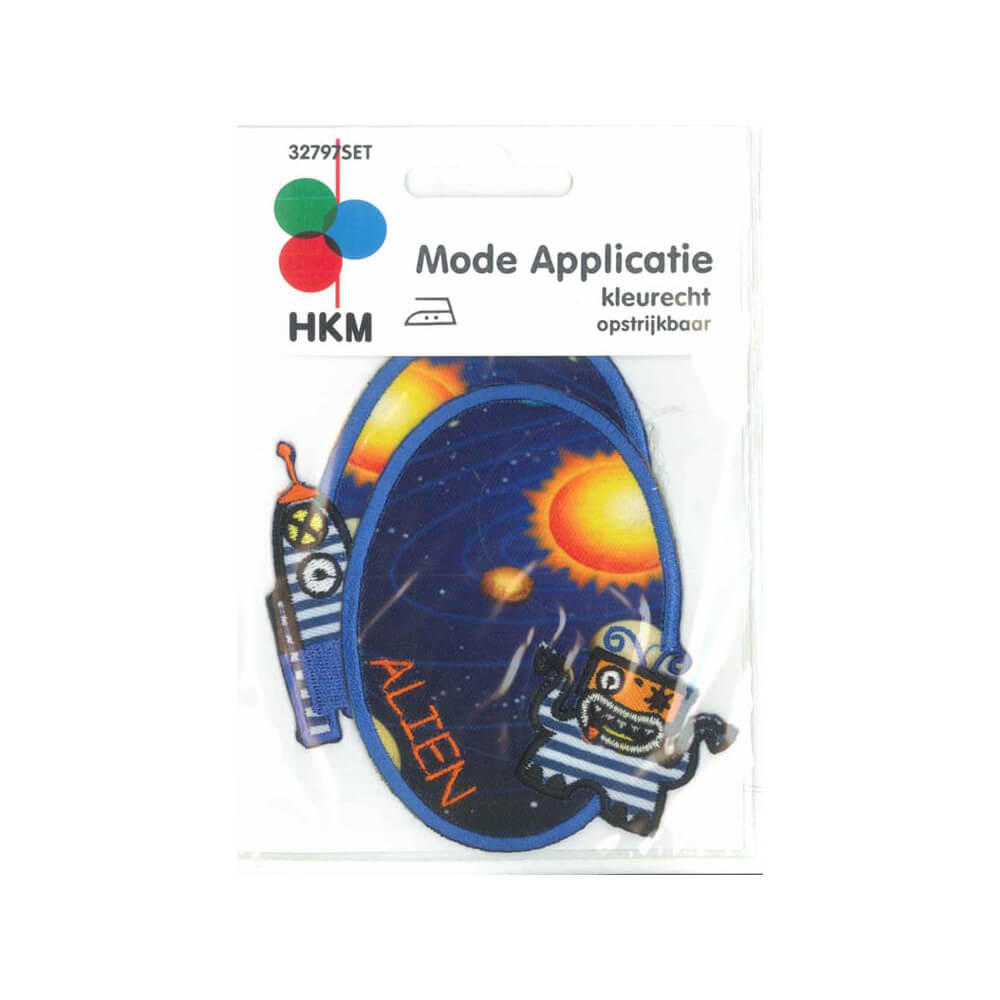Applicatie Kniestukken Alien ruimte - 5 sets