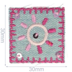 HKM Applikation Sonne Jeans - 5Stk