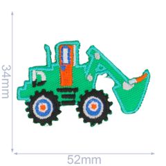 Applicatie Graafmachine groen - 5st