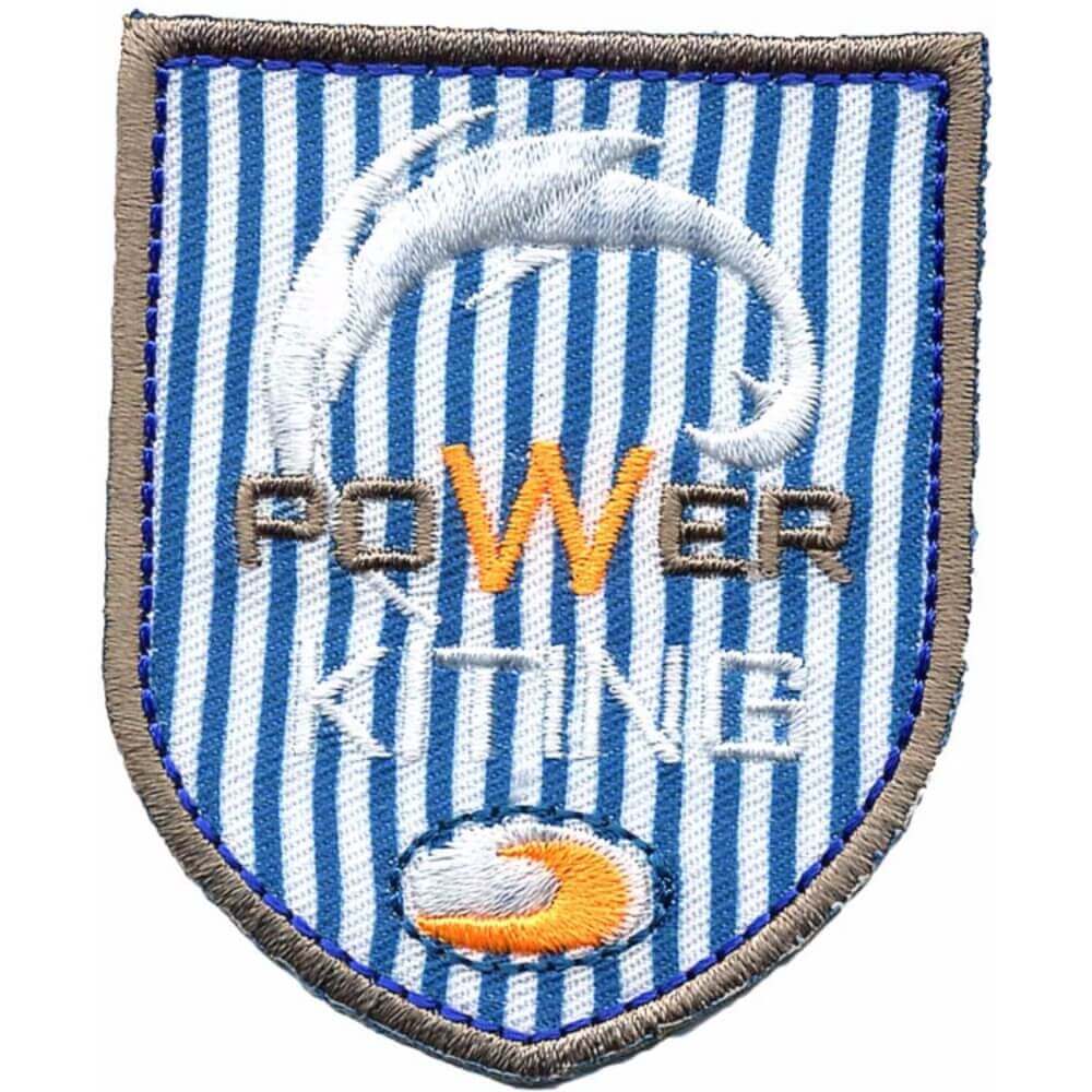 Iron-on patches Power Kiting Turkish blue - 5pcs