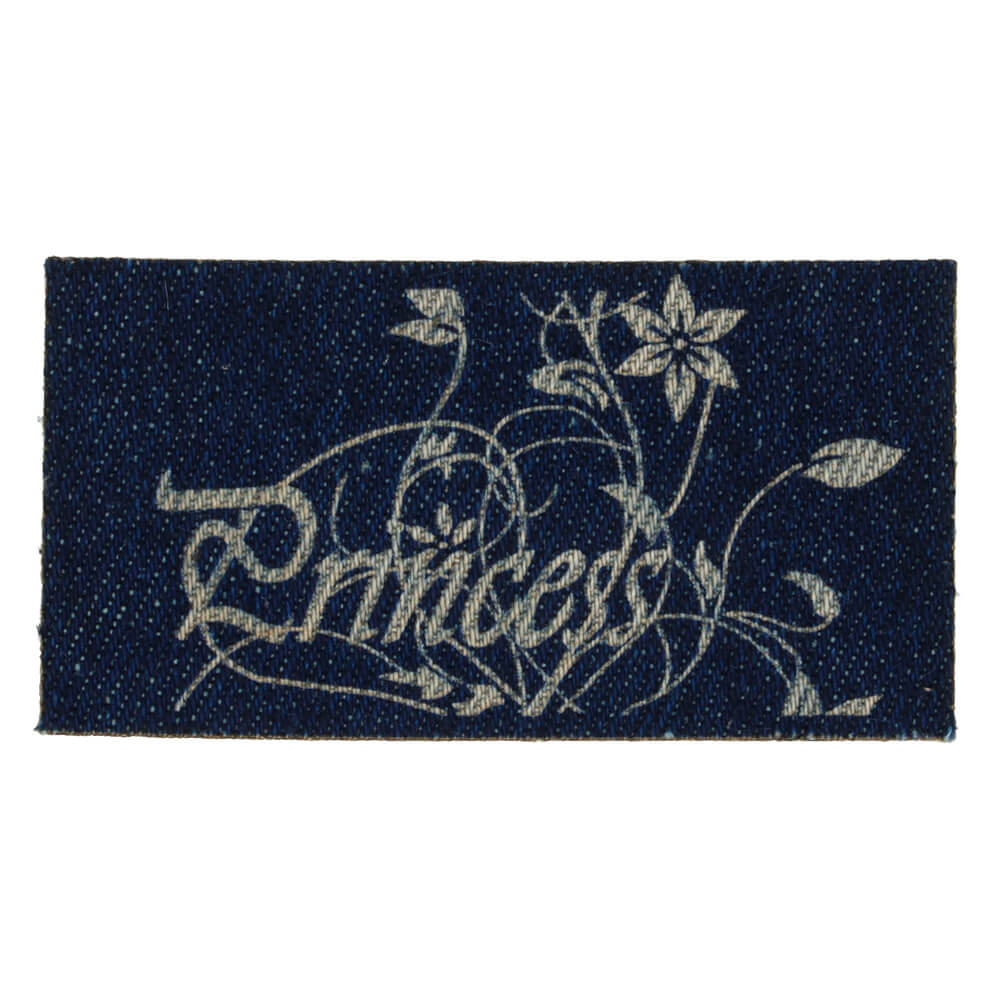 Iron-on patches Princess Jeans lasered - 5pcs