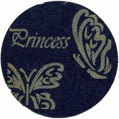 Iron-on patches Butterflys jeans lasered - 5pcs