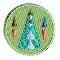 Applikation Wigwam - 5Stk
