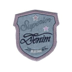 Iron-on patch arms superior denim - 5pcs