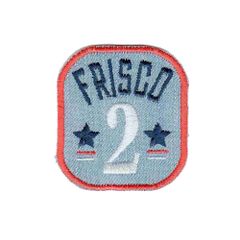 Iron-on patch frisco 2 - 5pcs