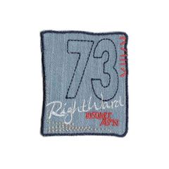 Applicatie 73 Rightward oranje - 5st