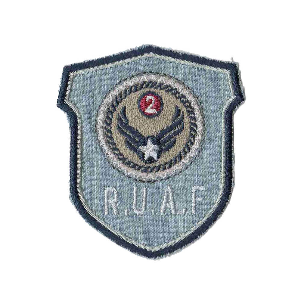Iron-on patch R.U.A.F arms - 5pcs