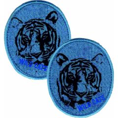 Applikationen Jeans Tiger Set 2Stk - 5 Sets