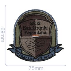 HKM Applicatie San Granja 75x69mm - 5st