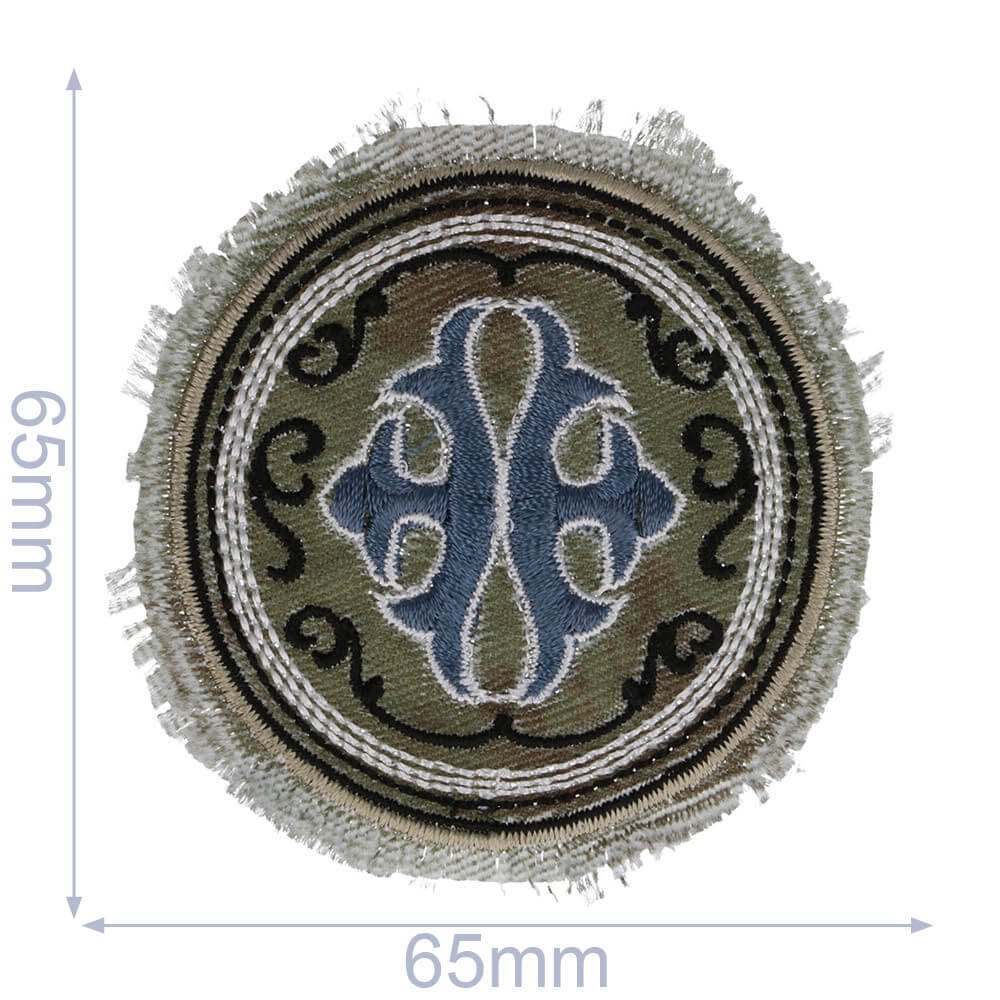 HKM Applicatie rond 65x65mm - 5st