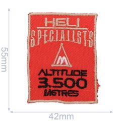 HKM Patch heli specialists 42x55mm - 5pcs