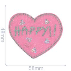 Applicatie Hart HAPPY - 5st