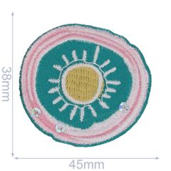 Iron-on patches Kiwi - 5pcs