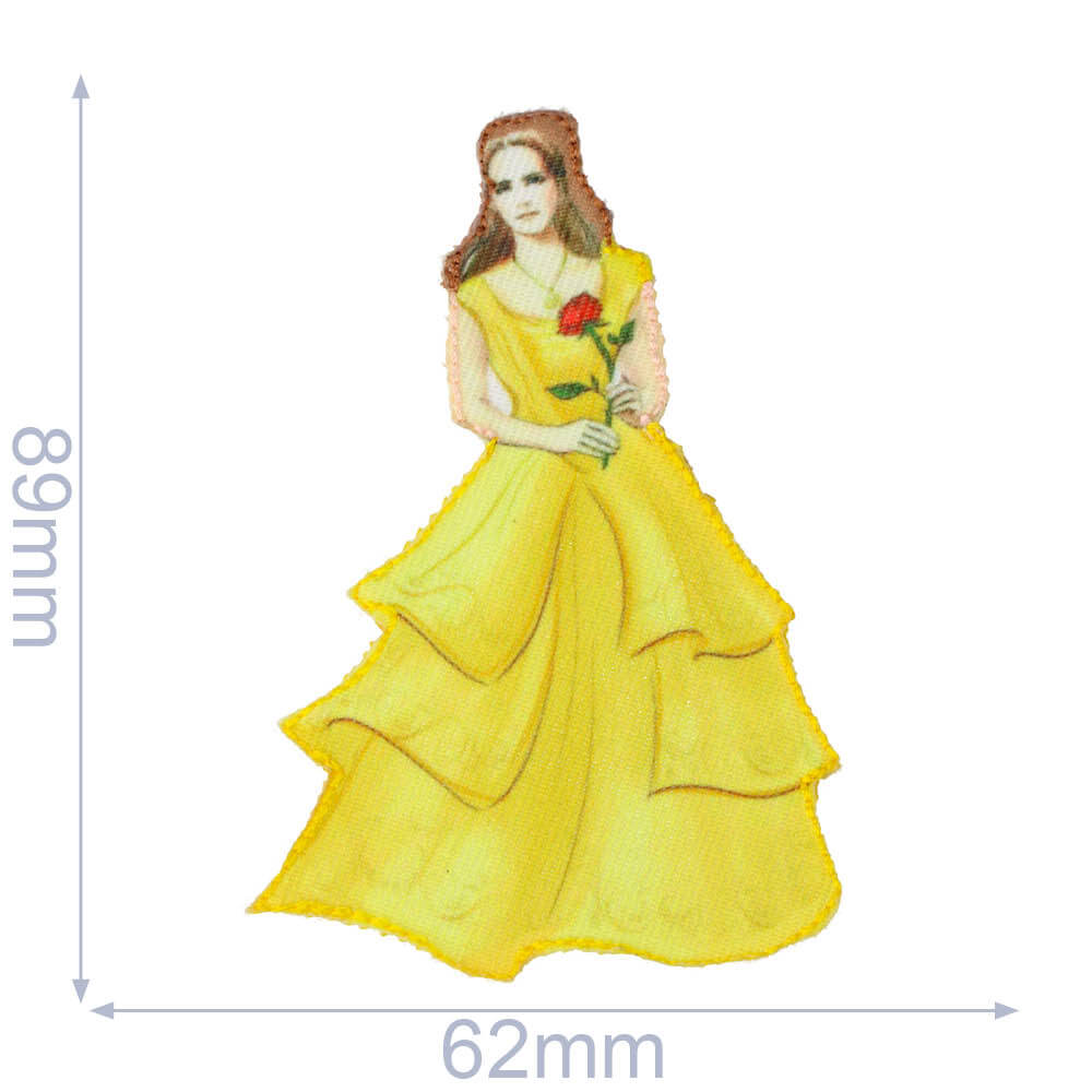 Iron-on patches Beauty and the Beast - 5pcs