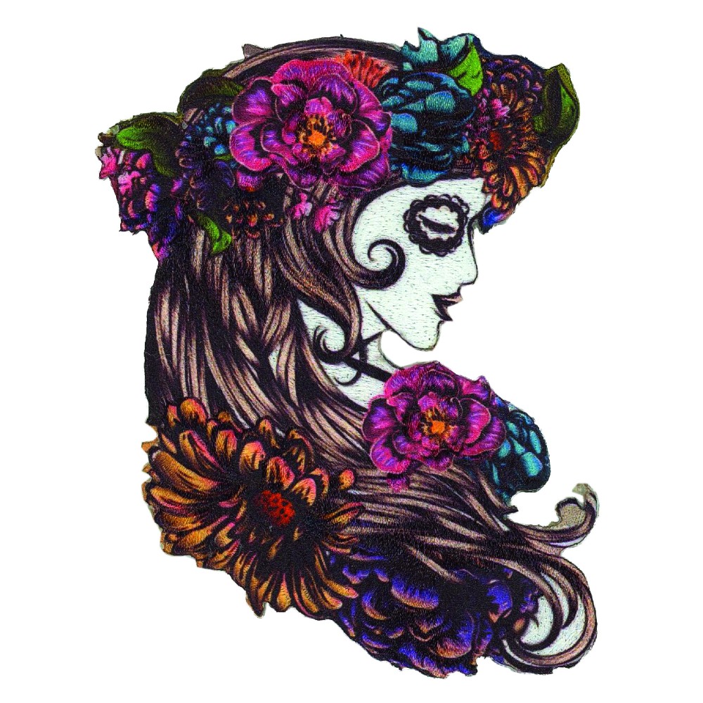 HKM Applicatie Mexicaanse Schedel - 5st