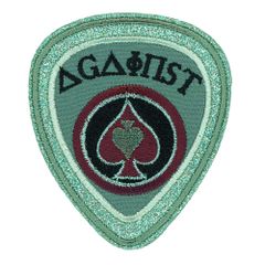 HKM Applikation Pik rot mit Glitzer - 5Stk