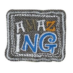 HKM Iron-on patches Amazing - 5pcs