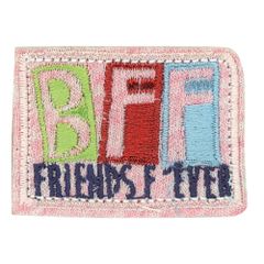 HKM Applikation BFF rosa Jersey - 5Stk