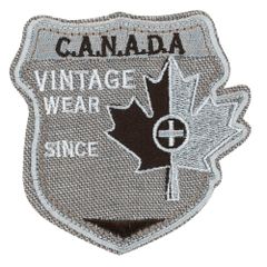 HKM Applicatie Canada vintage wear grijs - 5st