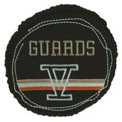 HKM Applikation Guaads im Kreis schwarz - 5Stk