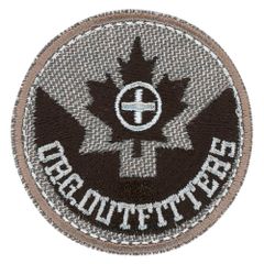 HKM Iron-on patches Org. Outfitters in a circle - 5pcs