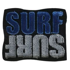 HKM Iron-on patches surf blue - 5pcs