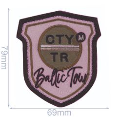 HKM Iron-on patch CTYTR - 5pcs