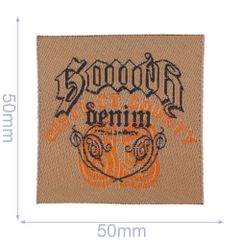 HKM Iron-on patch denim - 5pcs