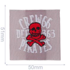 HKM Iron-on patch crew 66 - 5pcs