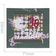 HKM Iron-on patch 38 - 5pcs